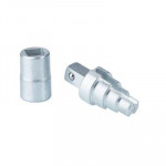 Ключ для разъемных соединений «американка» 1/2"–1 1/4" с универсальным адаптером под трещотку