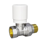 Клапан радиаторный регулировочный прямой Вн.-Нар., LD Pride