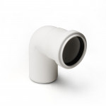 Отвод для малошумной канализации Pro Aqua Stilte (белый)
