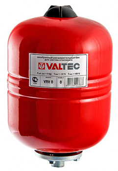 Бак мембранный для отопления (красный), Valtec
