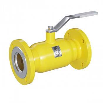 Кран шаровой стальной фланцевый для газа полнопроходной, LD