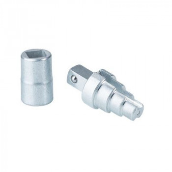 Ключ для разъемных соединений «американка» 1/2"–1 1/4" с универсальным адаптером под трещотку