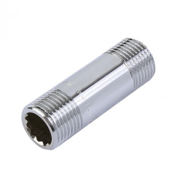 Бочонок латунный хромированный НР-НР, TIM