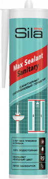 Герметик силиконовый санитарный Sila PRO Max Sealant Sanitary